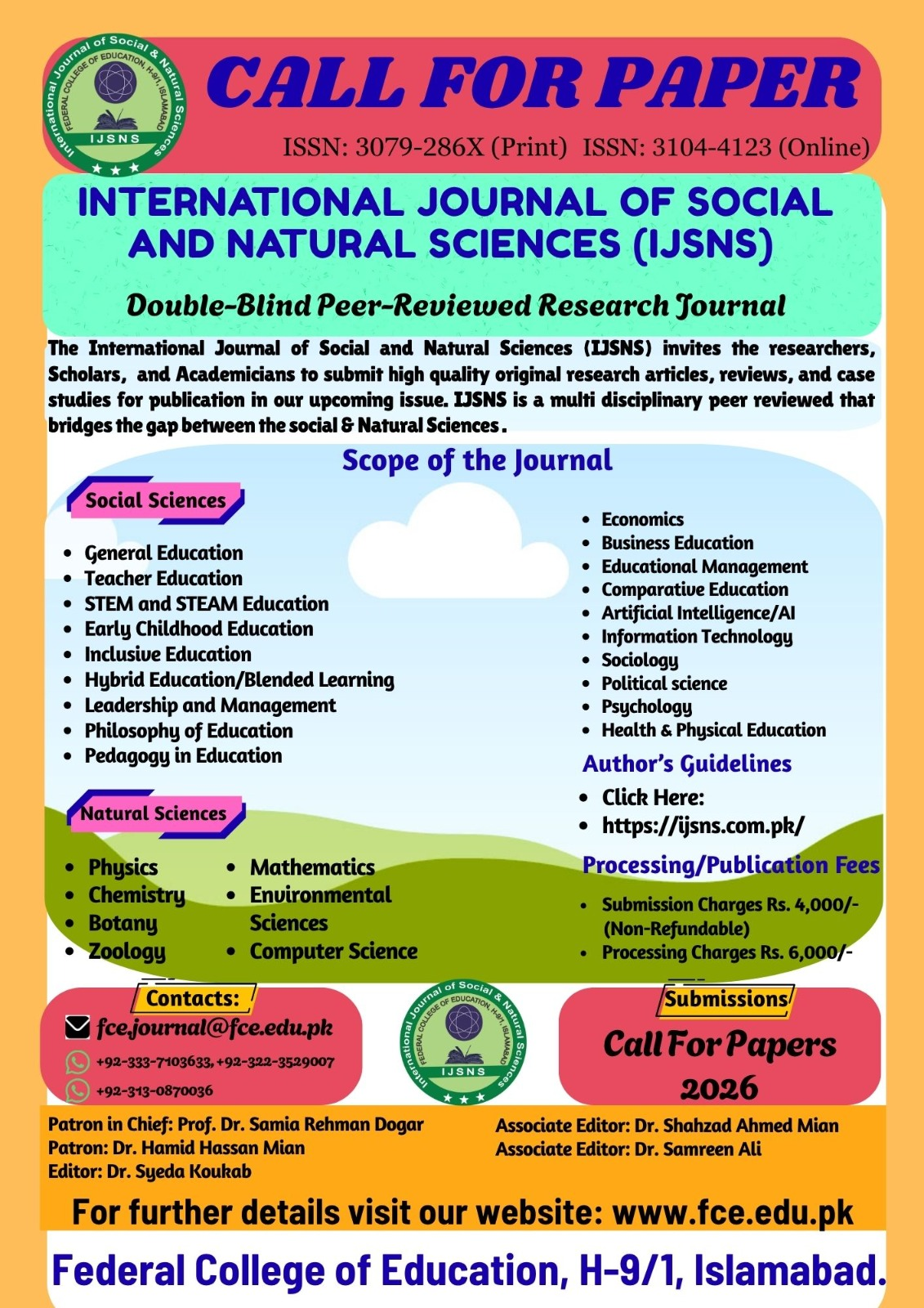 CALL FOR PAPER 2026